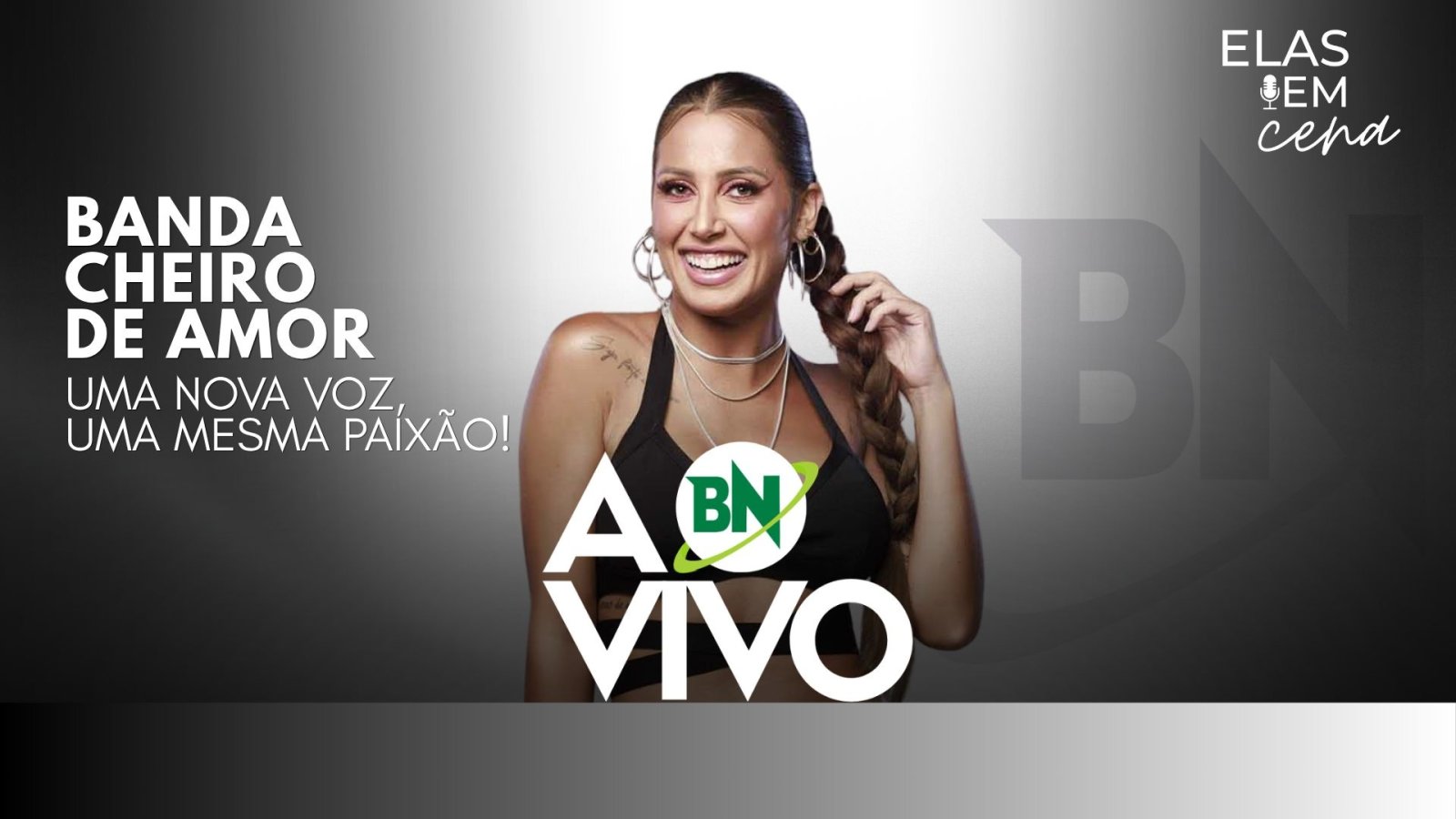 Podcast ‘Elas em Cena’ recebe Raquel Tombesi, vocalista da banda Cheiro de Amor
